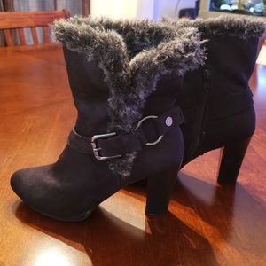 Dana Buchman Black Booties